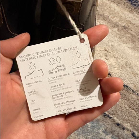 NWT Birkenstock Birmingham Lace in Oiled Leather - Picture 4 of 15